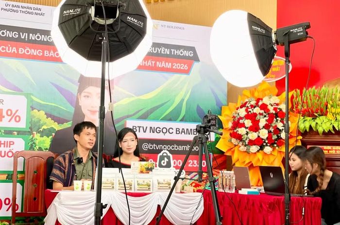  Quang cảnh phiên Mega livestream. Ảnh: Vũ Thảo 