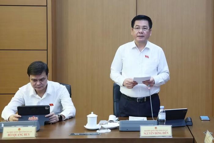  Phó Chủ tịch Quốc hội Nguyễn Hồng Diên cho rằng, cần làm rõ phương án xử lý những nội dung hiện được quy định bằng các hình thức văn bản dự kiến bãi bỏ. Ảnh: Đoàn ĐBQH tỉnh Gia Lai 