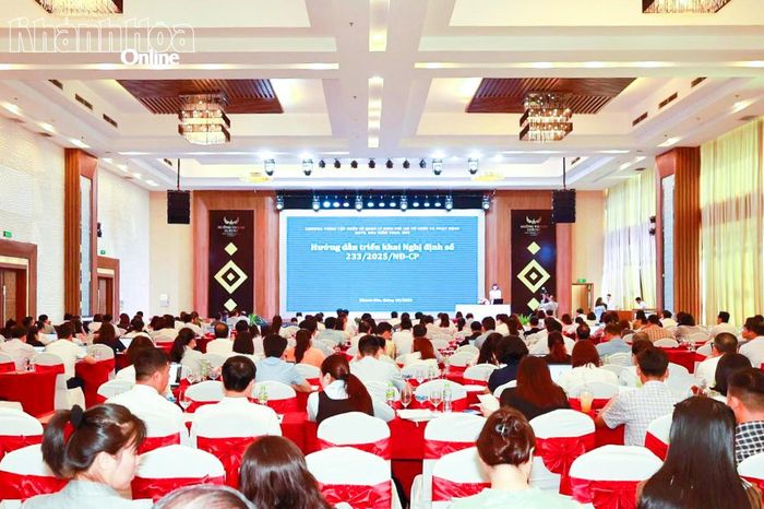 Quang cảnh hội nghị.