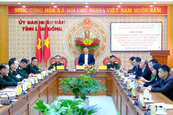 Quang cảnh hội nghị tại điểm cầu Đà Lạt