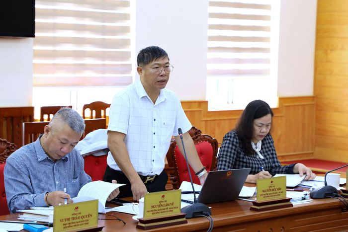 Phó trưởng Ban Văn hóa - Xã hội, HĐND tỉnh Lâm Đồng Nguyễn Đức Hải nêu hạn chế trong bố trí nhân lực, chất lượng y, bác sĩ tại các cơ sở y tế
