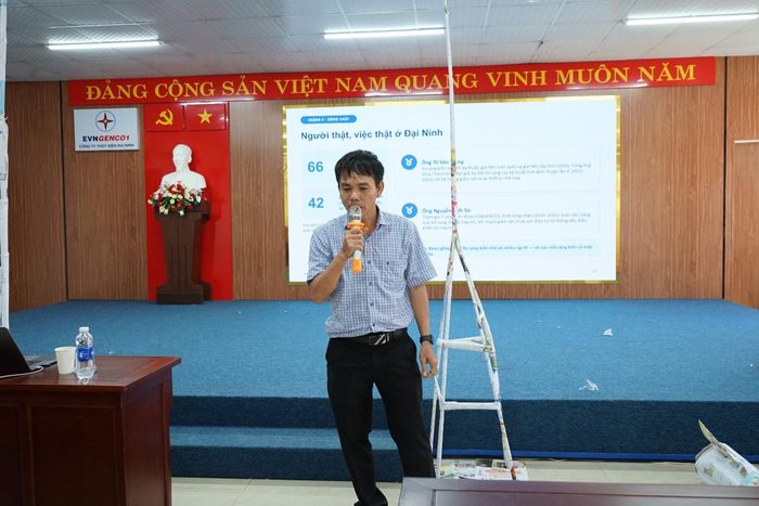 Anh Tô Văn Trọng chia sẻ sáng kiến cải tiến kỹ thuật và đổi mới sáng tạo trong công việc