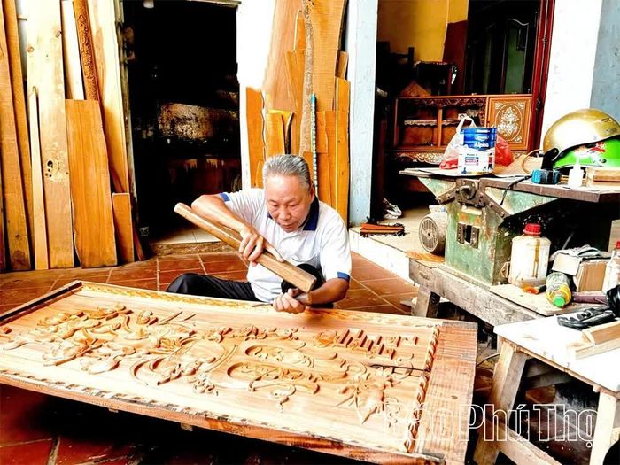 Làng nghề mộc Bích Chu với bề dày lịch sử hơn 400 năm.