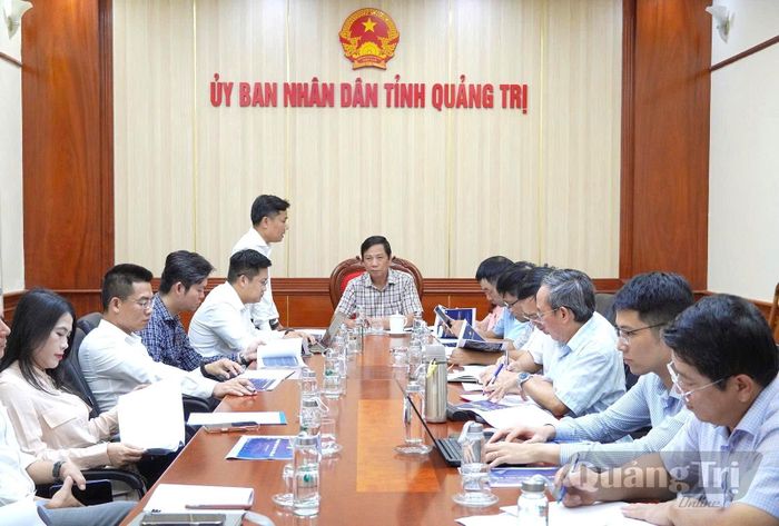 Quang cảnh buổi làm việc - Ảnh: H.L