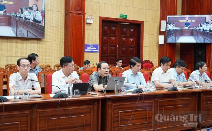 Các đại biểu tham dự buổi làm việc - Ảnh: T.Đ