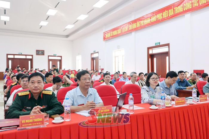 Các đại biểu dự diễn tập.