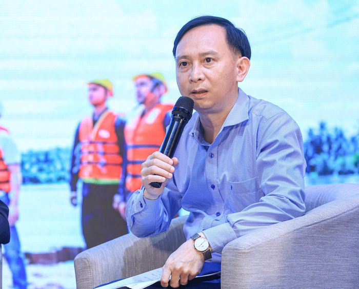 Ông Lê Hữu Cầu, Trưởng phòng Khoa học - Công nghệ (Ban QLDA Thăng Long) - Ảnh: Tạ Hải.