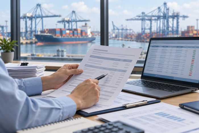 Dự thảo quy định trách nhiệm tra soát, xử lý sai sót chứng từ nộp thuế xuất nhập khẩu. (Ảnh có sử dụng AI).