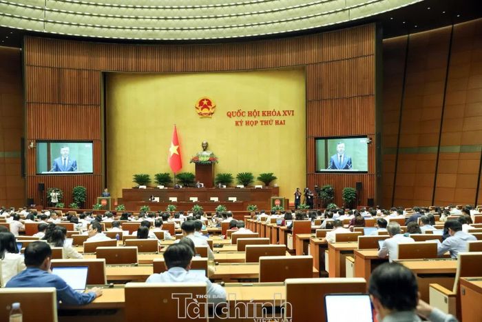 Toàn cảnh phiên họp sáng 23/10. Ảnh: Đức Thanh