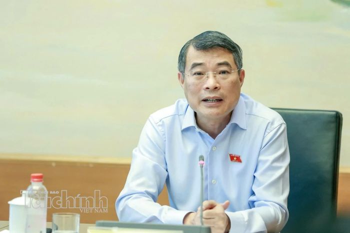 Thủ tướng Chính phủ Lê Minh Hưng phát biểu tại tổ chiều 23/10. Ảnh: Đức Thanh