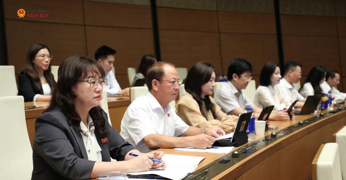 Các đại biểu tham dự phiên họp. Ảnh: Khánh Duy
