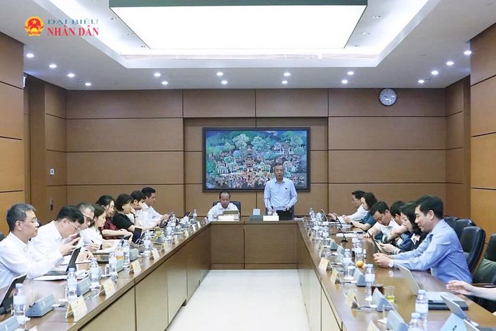 Toàn cảnh thảo luận tại Tổ. Ảnh: An Nhiên