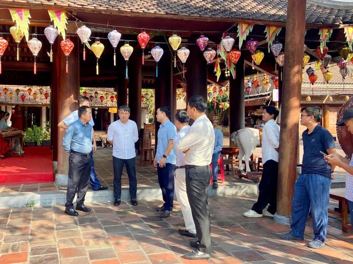 Đoàn Công tác kiểm tra thực tế tại Làng nương Yên Tử
