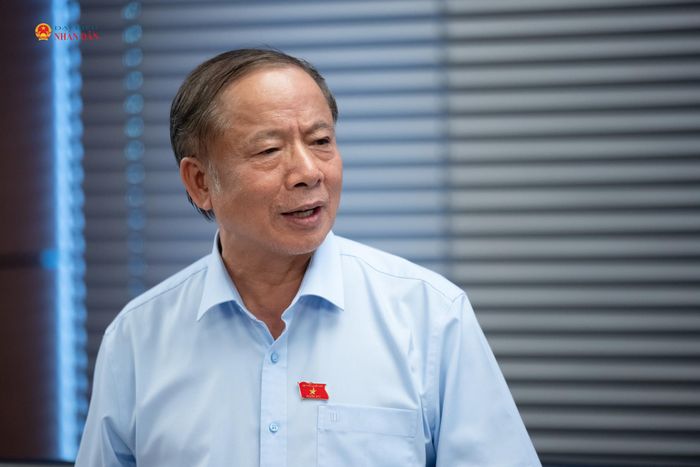 ĐBQH Nguyễn Văn Thân (TP. Hồ Chí Minh) phát biểu thảo luận tại Tổ 2