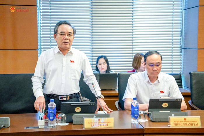 ĐBQH Lê Hữu Trí (Khánh Hòa) phát biểu