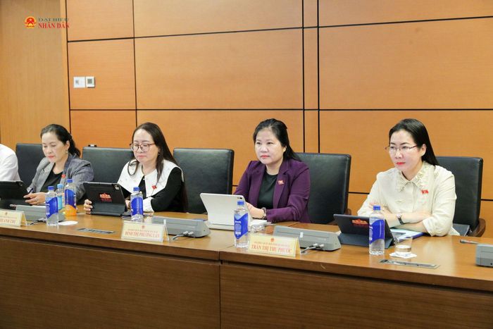 Các ĐBQH tỉnh Quảng Ngãi dự phiên họp