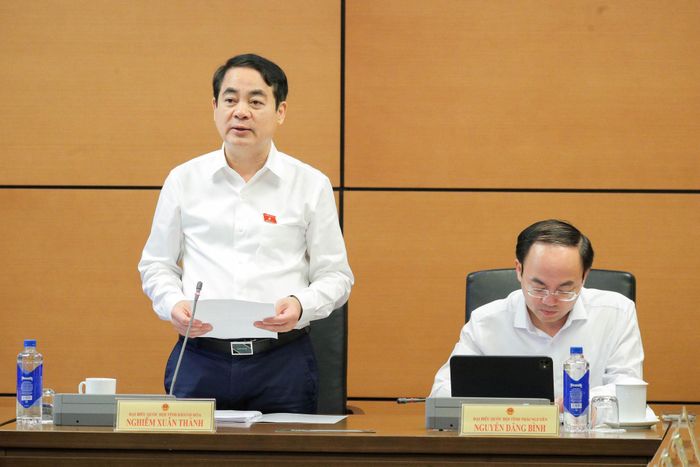 ĐBQH Nghiêm Xuân Thành (Khánh Hòa) phát biểu