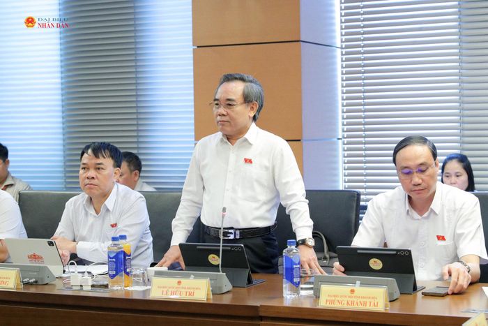 ĐBQH Lê Hữu Trí (Khánh Hòa) phát biểu