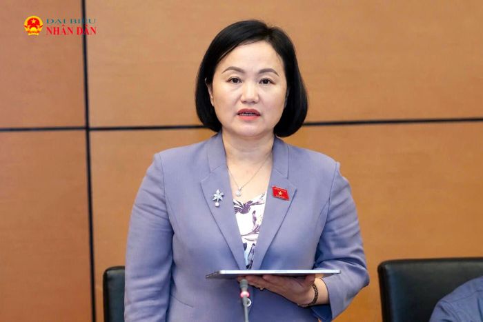 ĐBQH Phạm Thúy Chinh (TP. Hải Phòng) góp ý dự án Luật Ngân sách nhà nước (hợp nhất)