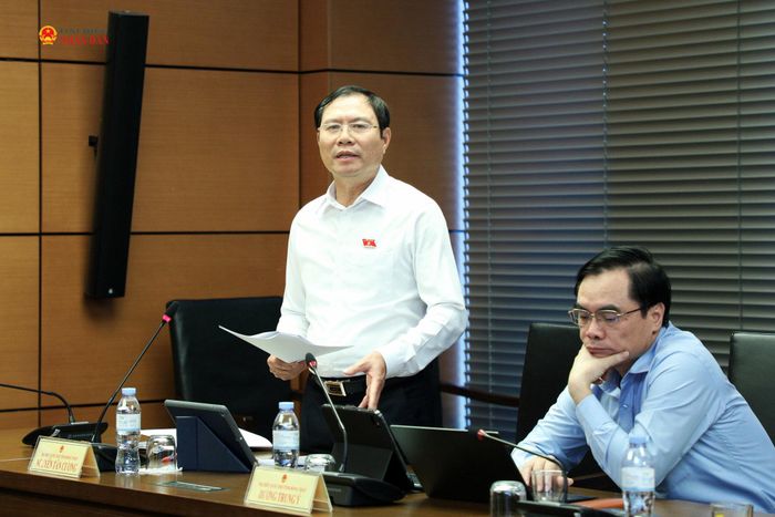ĐBQH Nguyễn Tân Cương (Đồng Tháp) phát biểu