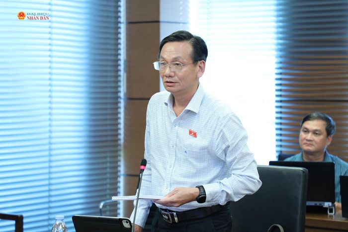 ĐBQH Đoàn Hùng Vũ (Đồng Tháp) phát biểu