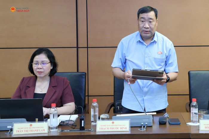 ĐBQH Thạch Phước Bình (Vĩnh Long) phát biểu