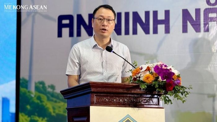 Ông Triệu Mạnh Tùng, Phó Cục trưởng Cục An ninh mạng đề xuất cơ quan, tổ chức, doanh nghiệp chú trọng công tác đảm bảo an ninh mạng ngay từ khâu thiết kế hệ thống, phần mềm. Ảnh: Hà Anh/Mekong ASEAN.