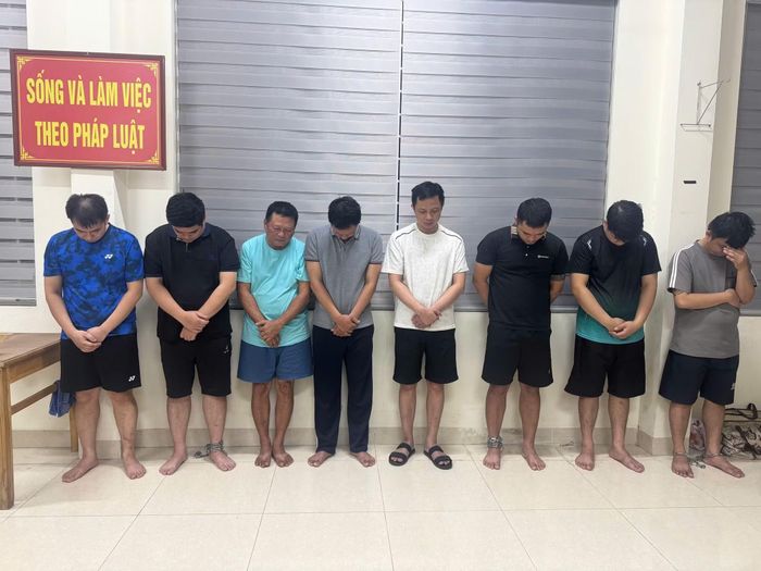Các đối tượng trong vụ án.