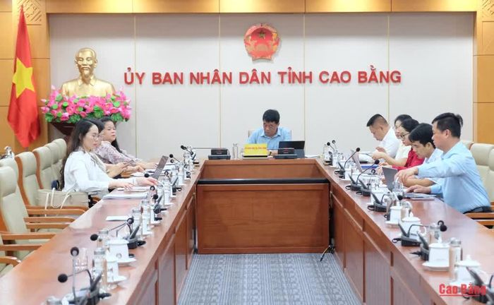Các đại biểu dự hội nghị tại điểm cầu tỉnh.