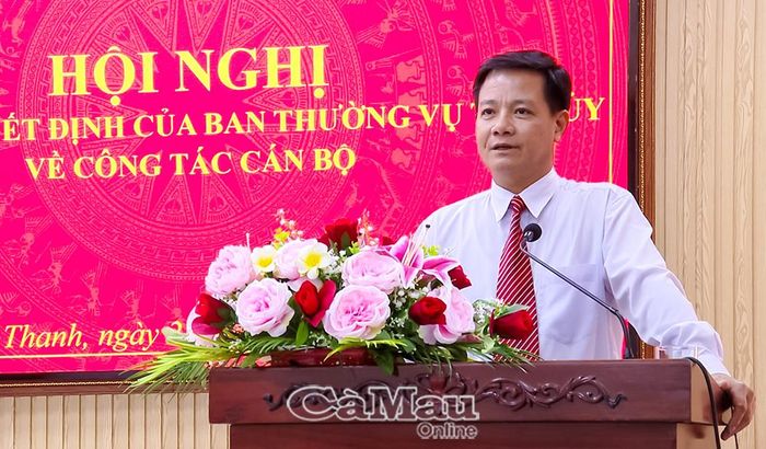 Tân Bí thư Đảng uỷ xã Vĩnh Thanh Phạm Thanh Chờ khẳng định sẽ cùng tập thể Ban Thường vụ Đảng uỷ, Ban Chấp hành Đảng bộ xã tiếp tục kế thừa, phát huy những thành quả đã đạt được, lãnh đạo, chỉ đạo phát triển kinh tế - xã hội địa phương.