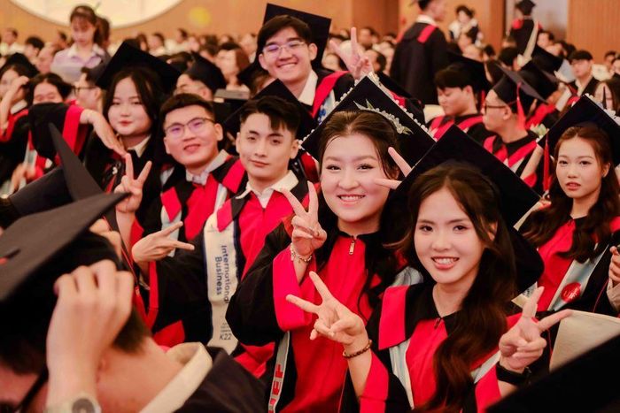 Tân cử nhân Trường Đại học Kinh tế - Tài chính TP.HCM. (Ảnh: UEF)