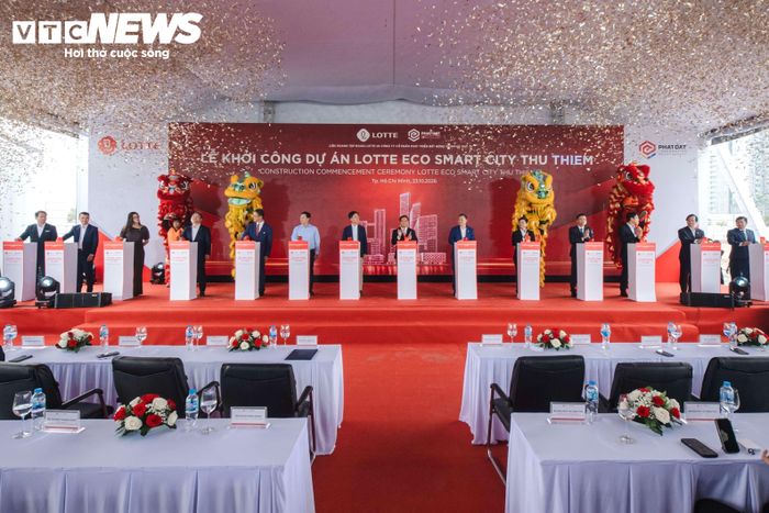 Chính thức khởi công dự án Lotte Eco Smart City Thủ Thiêm.