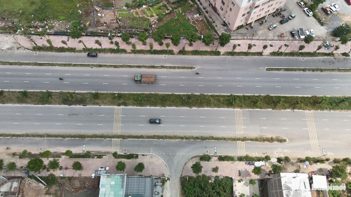 Vành đai 3,5 được thiết kế với mặt cắt ngang 42-80m, quy mô 6 làn xe.