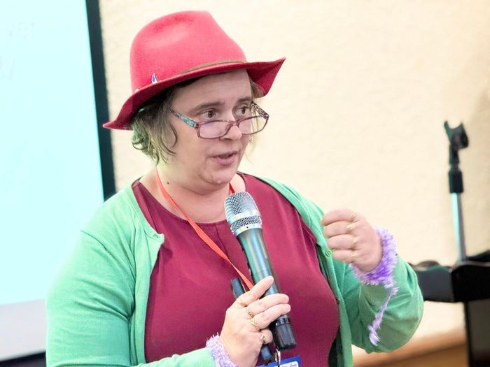 Bà Kate Huth, Đại học Griffith, Australia. Ảnh: Kiều Thoan Thu 