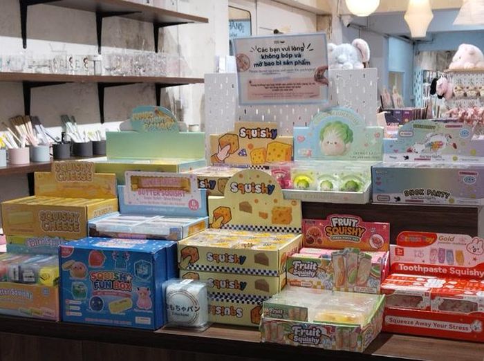 Các mẫu mã squishy đa dạng