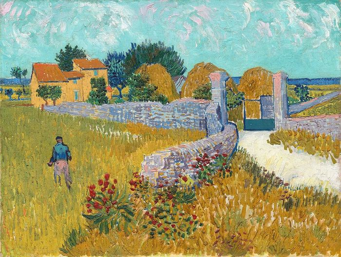 Farmhouse in Provence, Vincent van Gogh