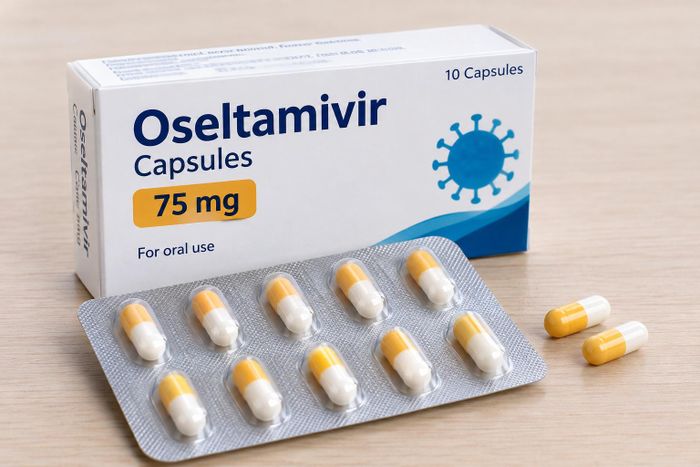 Người nhiễm cúm A không nên tự dùng thuốc kháng virus. Ảnh: AI.