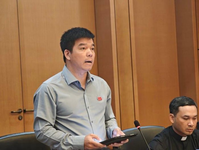 ĐBQH Nguyễn Văn Ngọc - Đoàn ĐBQH tỉnh Lâm Đồng. Ảnh: Lê Bảo