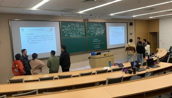  Sinh viên trong lớp của ông Xu Kai. Ảnh: SCMP.