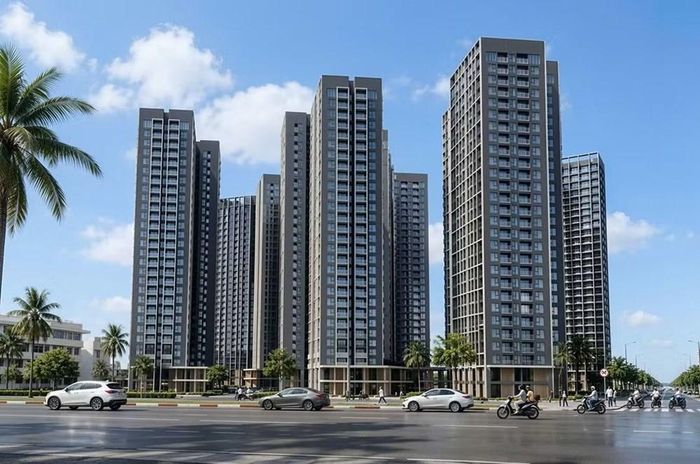 Phối cảnh dự án nhà ở xã hội phường Cái Răng