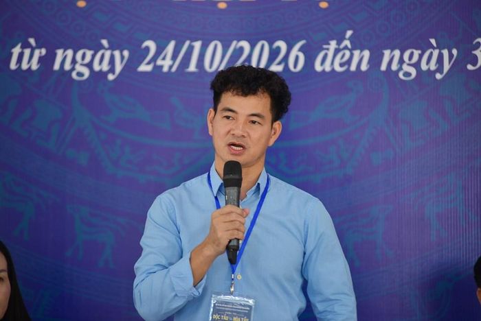 Cục trưởng Cục Nghệ thuật biểu diễn Nguyễn Xuân Bắc nhấn mạnh tầm quan trọng của cuộc thi