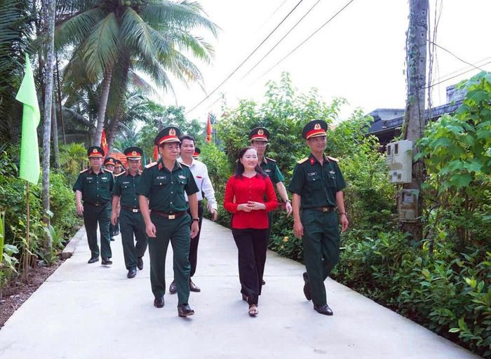 Tuyến đường tổng chiều dài 465m với tổng mức đầu tư gần 1,4 tỉ đồng từ nguồn tài trợ của Bộ Tư lệnh TP.HCM