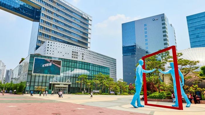 Khu Thành phố Truyền thông số (Digital Media City, DMC) ở Sangam, Seoul, Hàn Quốc. (Ảnh: visitseoul.net)