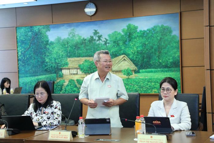 Thiếu tướng Nguyễn Sỹ Hội đề nghị kết hợp hài hòa nhiệm vụ phát triển kinh tế với nhiệm vụ quân sự, quốc phòng, phòng thủ quốc gia.