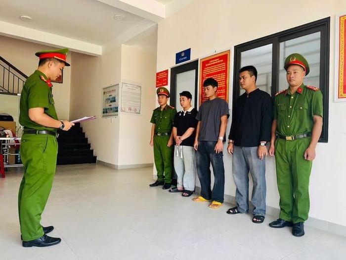 Cơ quan Công an khởi tố 3 đối tượng: Phục, Huynh và Đô.