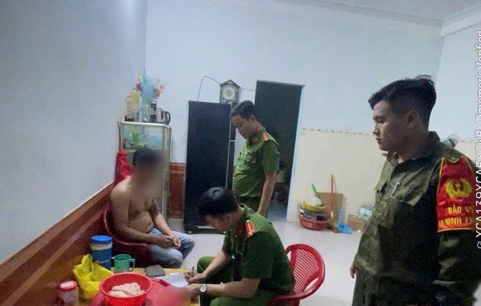Lập biên bản những trường hợp dương tính với ma tuý