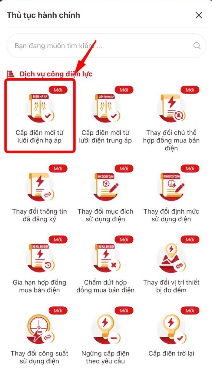 Ảnh chụp màn hình. Nguồn: EVN