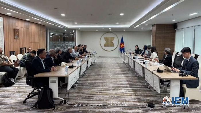 Buổi làm việc giữa Liên đoàn AFEO và Ban Thư ký ASEAN tại Jakarta, Indonesia