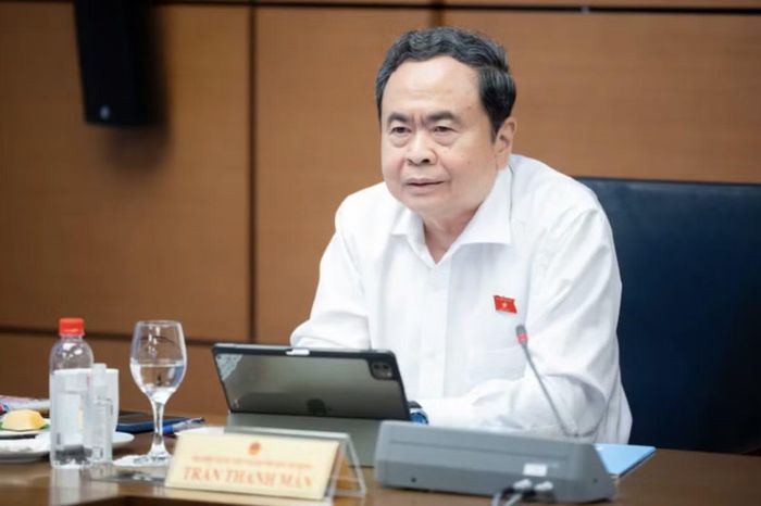 Chủ tịch Quốc hội Trần Thanh Mẫn. Ảnh: Quốc hội media.