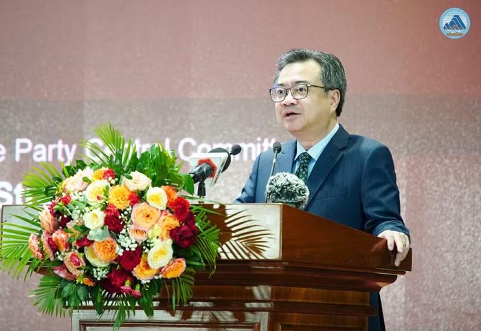 Trưởng Ban Chính sách, Chiến lược Trung ương Nguyễn Thanh Nghị phát biểu. Ảnh: Cổng TTĐT Đà Nẵng